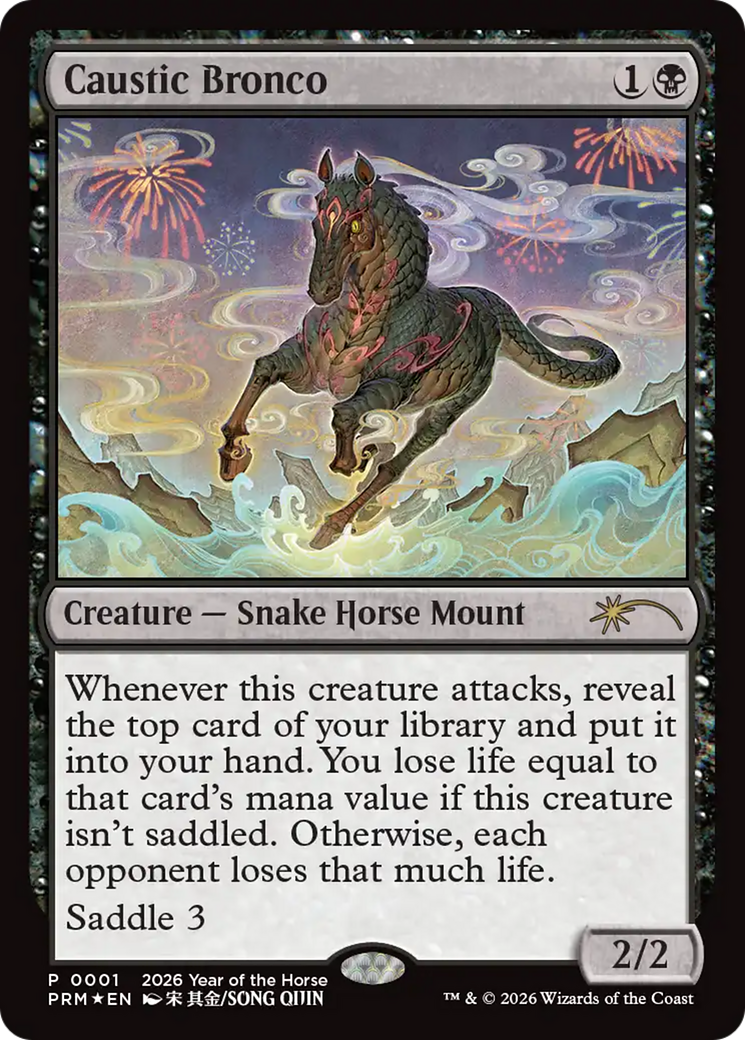 Caustic Bronco (Year of the Horse 2026) [Standard Showdown Promos] | Chromatic Games