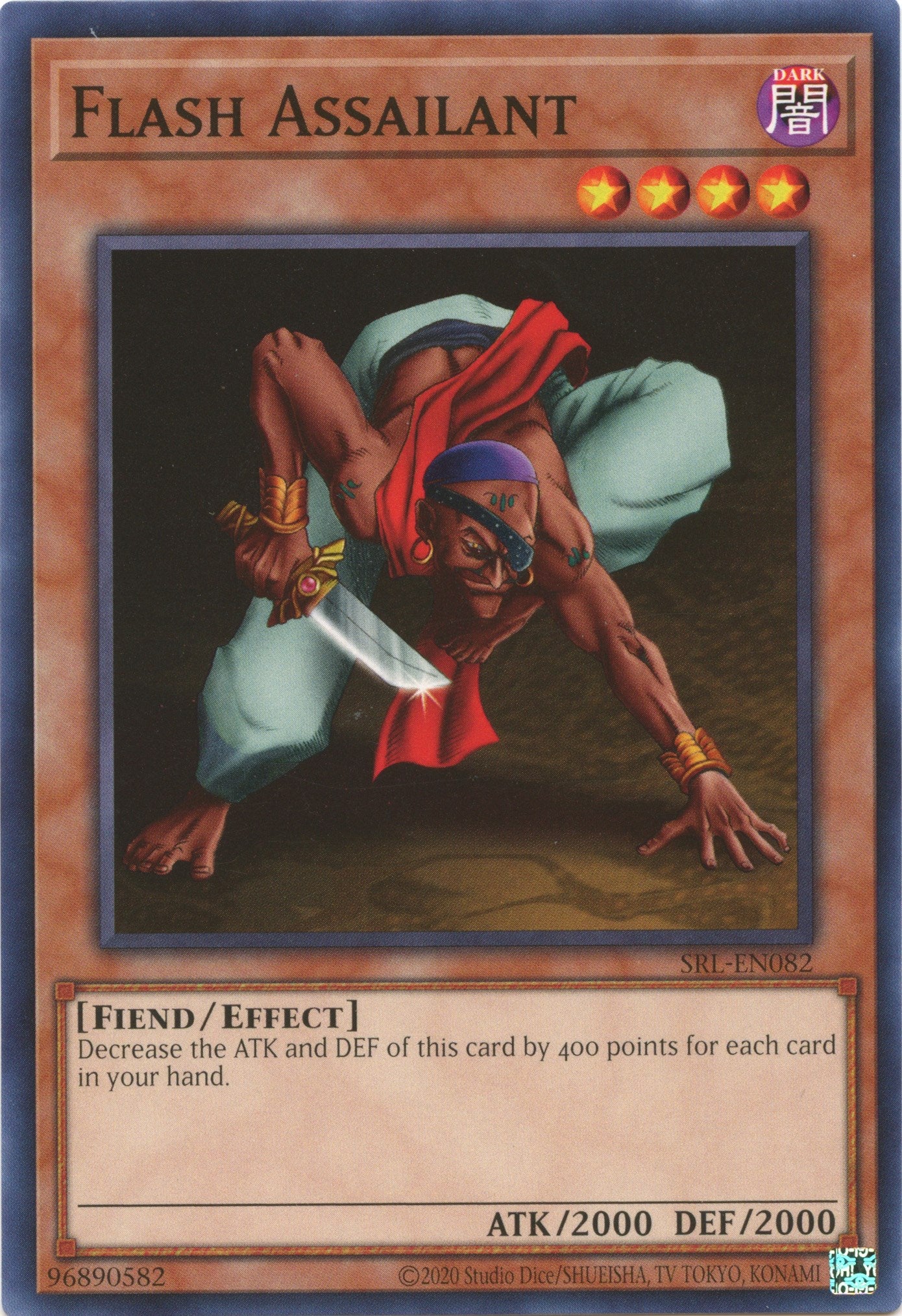 Flash Assailant (25th Anniversary) [SRL-EN082] Common | Chromatic Games