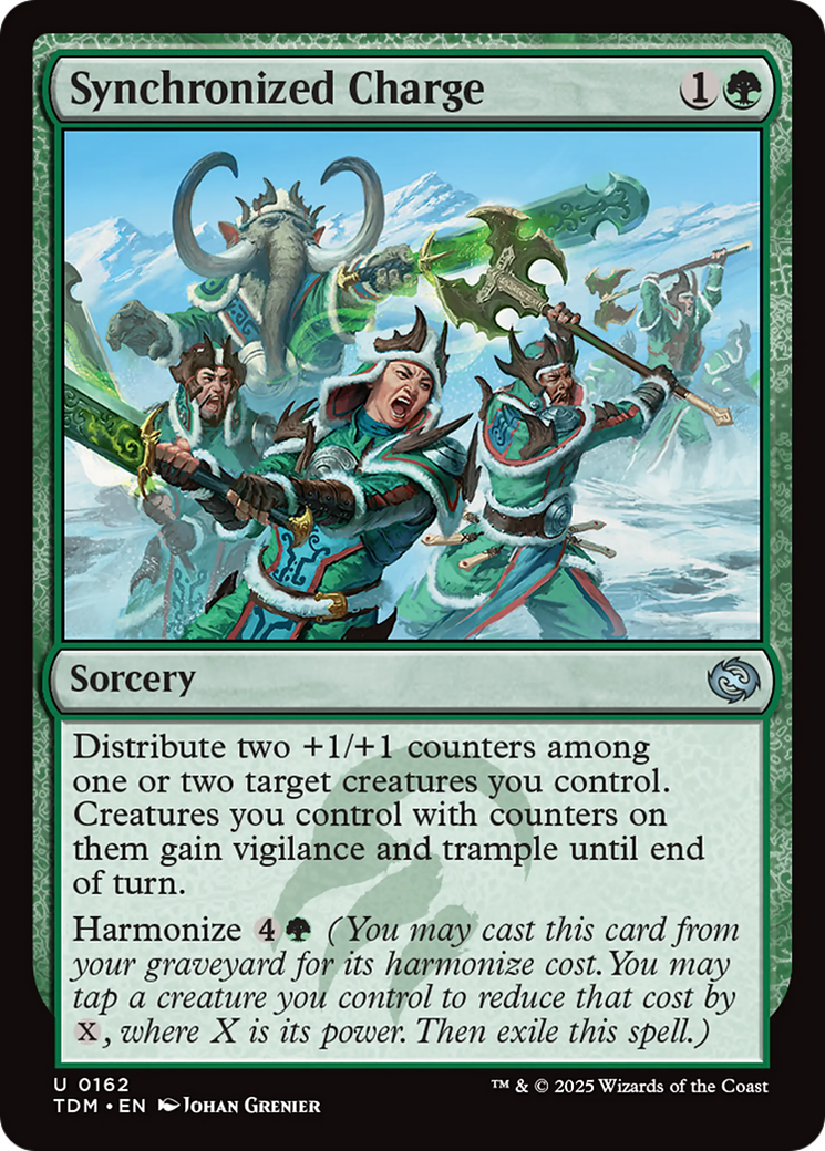 Synchronized Charge [Tarkir: Dragonstorm] | Chromatic Games