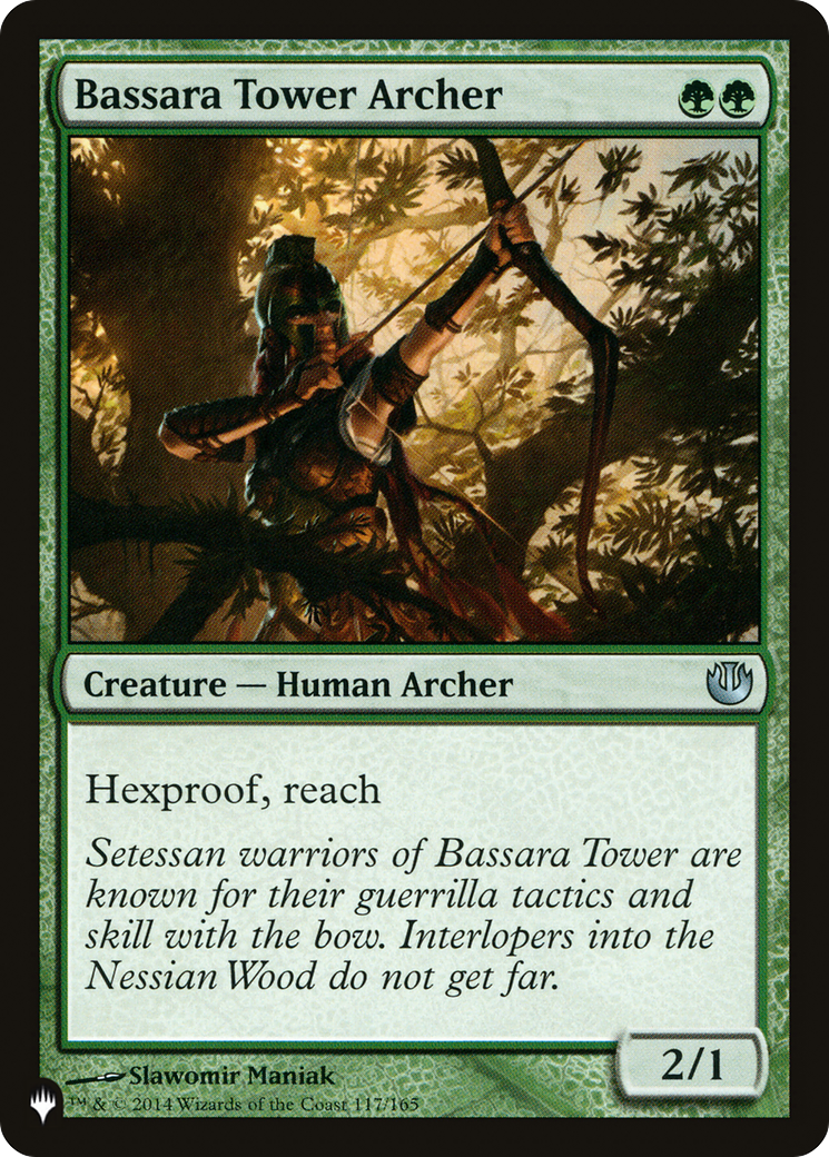 Bassara Tower Archer [The List Reprints] | Chromatic Games