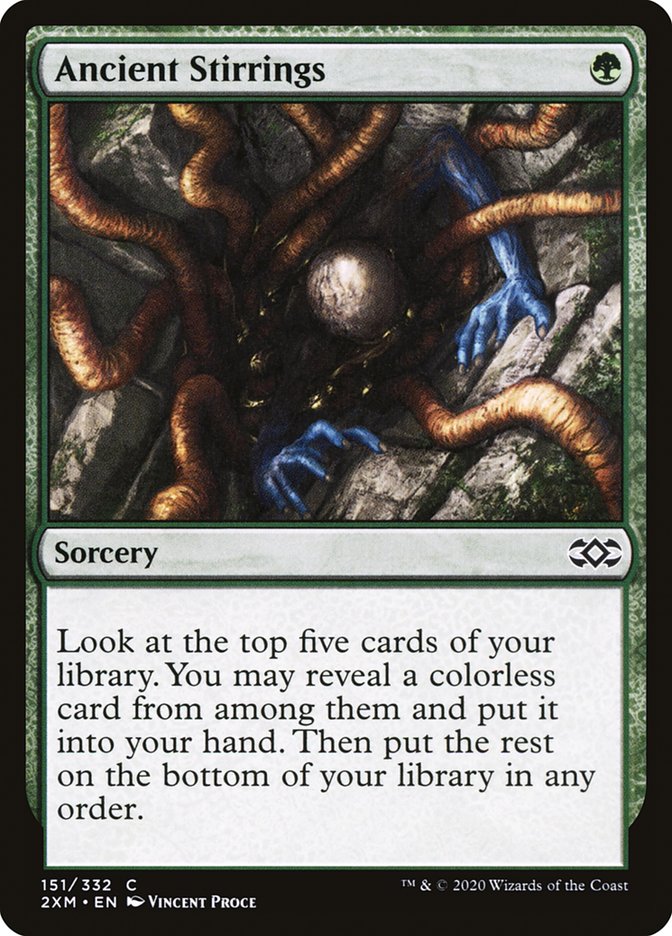 Ancient Stirrings 151/332 (Double Masters)  - Foil | Chromatic Games