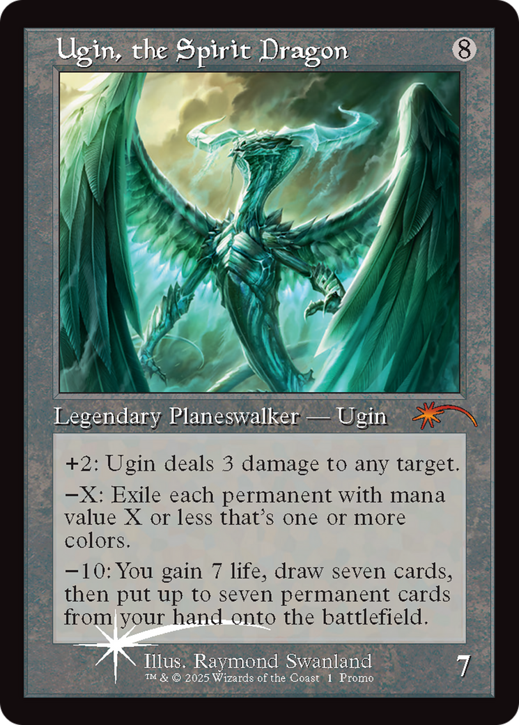 Ugin, the Spirit Dragon (Retro Frame) [Secret Lair Drop Series] | Chromatic Games