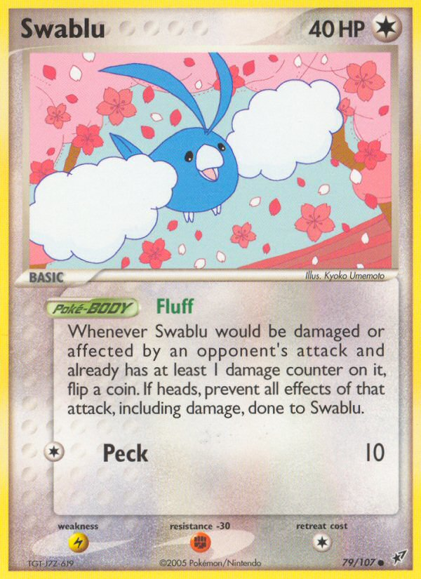 Swablu (79/107) [EX: Deoxys] | Chromatic Games