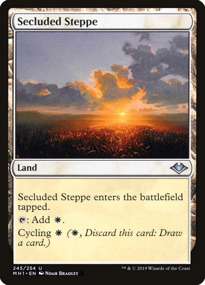 Secluded Steppe [Modern Horizons] | Chromatic Games