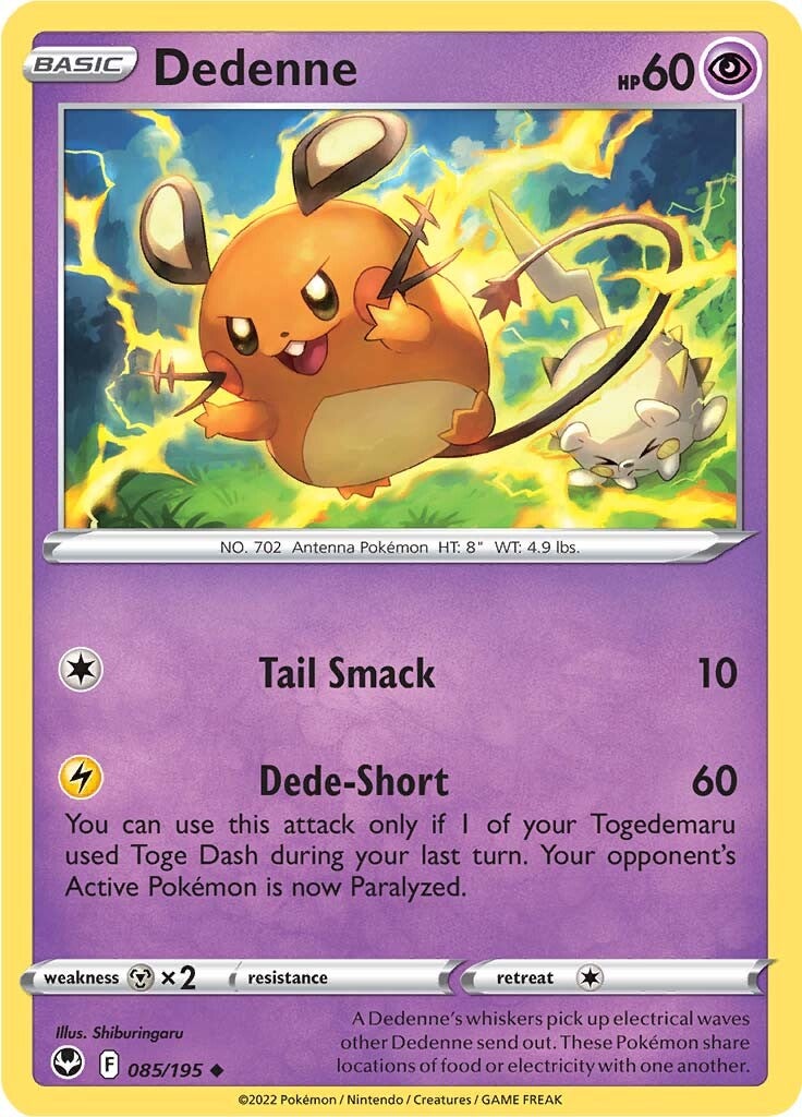 Dedenne (085/195) [Sword & Shield: Silver Tempest] | Chromatic Games