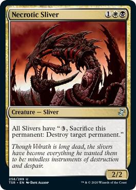 Necrotic Sliver 258/289 (Time Spiral: Remastered)  | Chromatic Games