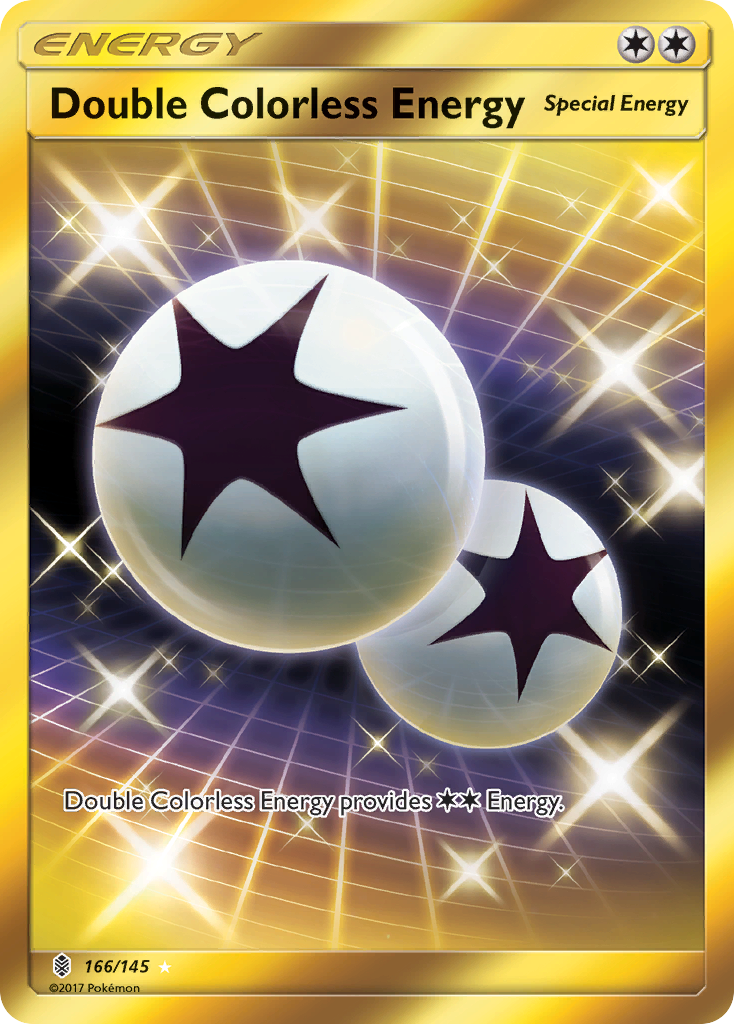 Double Colorless Energy (166/145) [Sun & Moon: Guardians Rising] | Chromatic Games