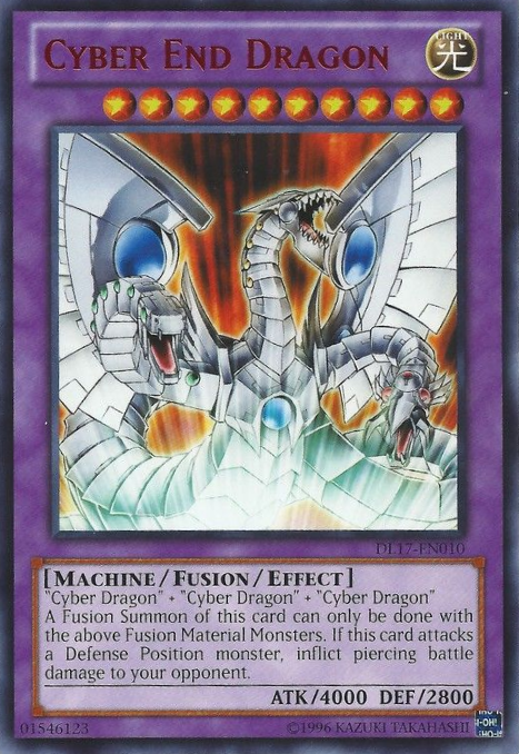 Cyber End Dragon (Red) [DL17-EN010] Rare | Chromatic Games
