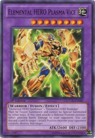 Elemental HERO Plasma Vice [LCGX-EN066] Common | Chromatic Games