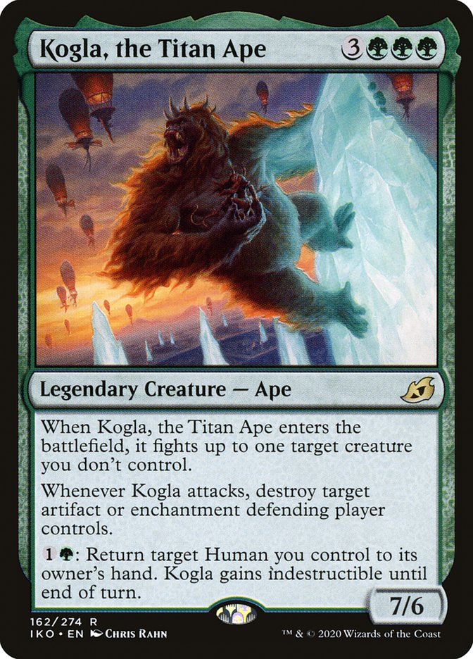 Kogla, the Titan Ape 162 (Ikoria: Lair of Behemoths)  | Chromatic Games