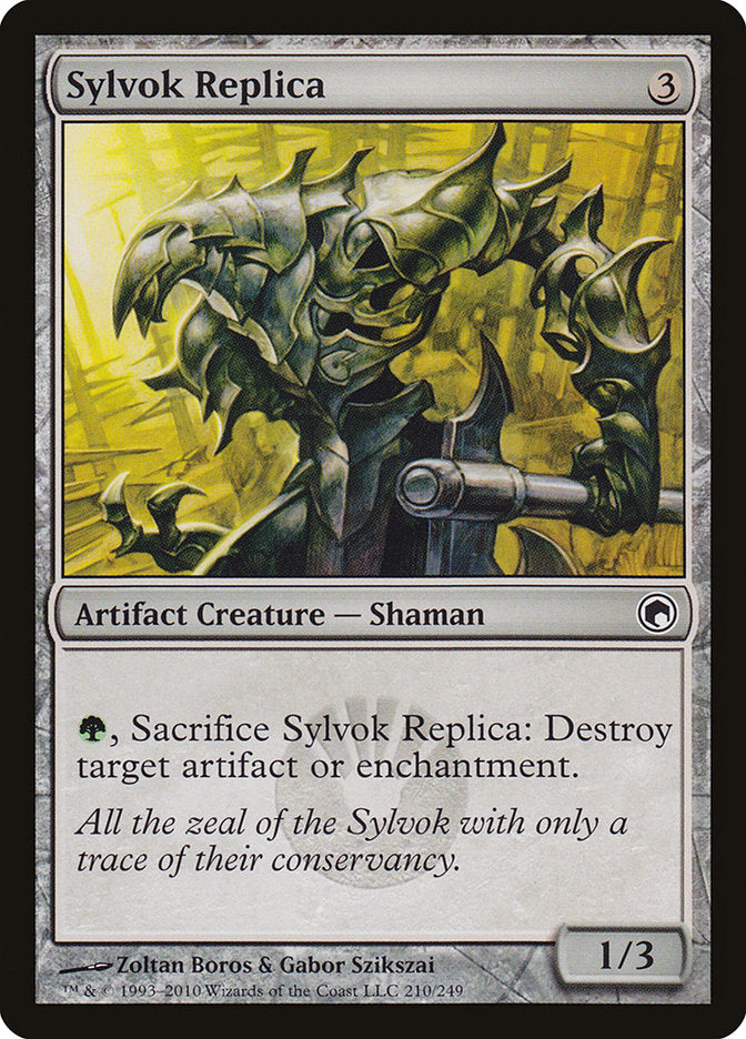 Sylvok Replica 210/249 (Scars of Mirrodin)  | Chromatic Games