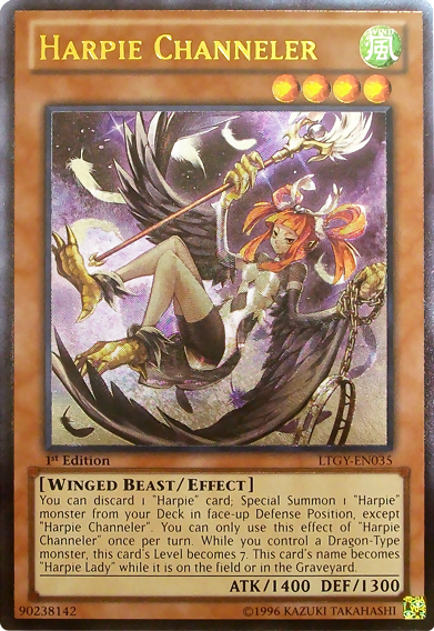 Harpie Channeler [LTGY-EN035] Ultimate Rare | Chromatic Games