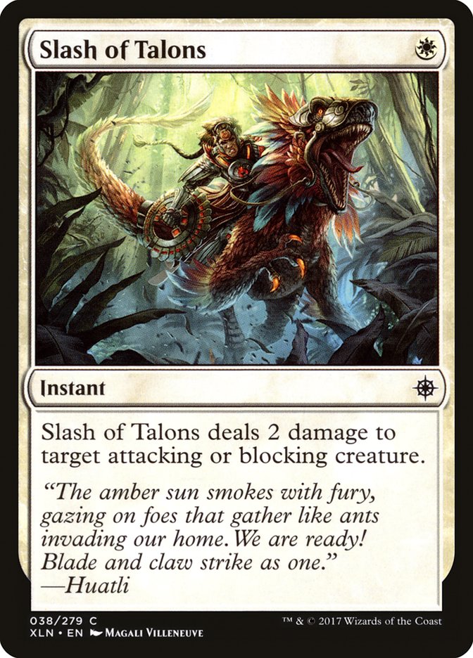 Slash of Talons 38/279 (Ixalan)  | Chromatic Games