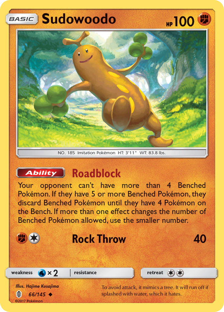 Sudowoodo (66/145) [Sun & Moon: Guardians Rising] | Chromatic Games