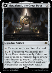 Matzalantli, the Great Door // The Core [The Lost Caverns of Ixalan] | Chromatic Games