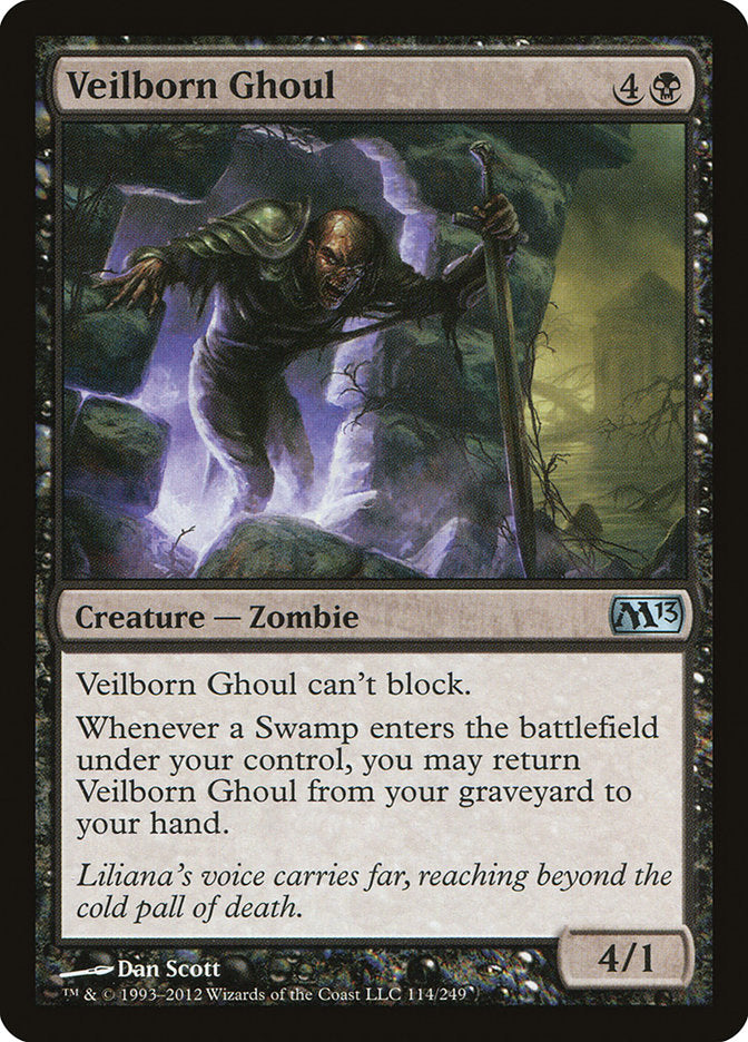 Veilborn Ghoul 114/249 (Magic 2013 (M13))  | Chromatic Games