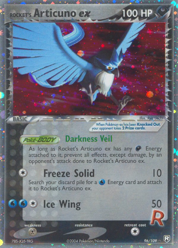 Rocket's Articuno ex (96/109) [EX: Team Rocket Returns] | Chromatic Games