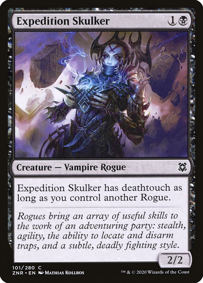 Expedition Skulker 101/280 (Zendikar Rising)  - Foil | Chromatic Games