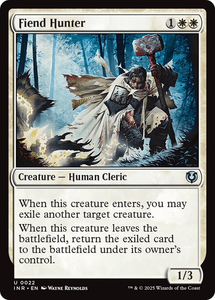 Fiend Hunter [Innistrad Remastered] | Chromatic Games