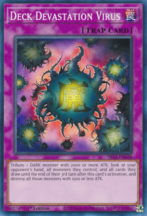 Deck Devastation Virus [SR13-EN038] Common | Chromatic Games