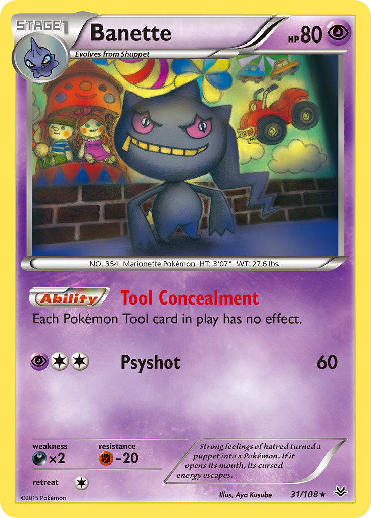 Banette (31/108) [XY: Roaring Skies] | Chromatic Games