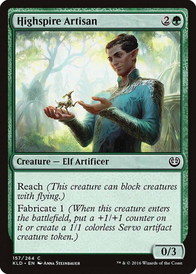Highspire Artisan 157/264 (Kaladesh)  | Chromatic Games