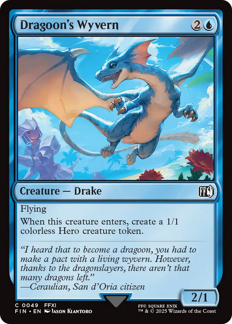 Dragoon's Wyvern [FINAL FANTASY] | Chromatic Games