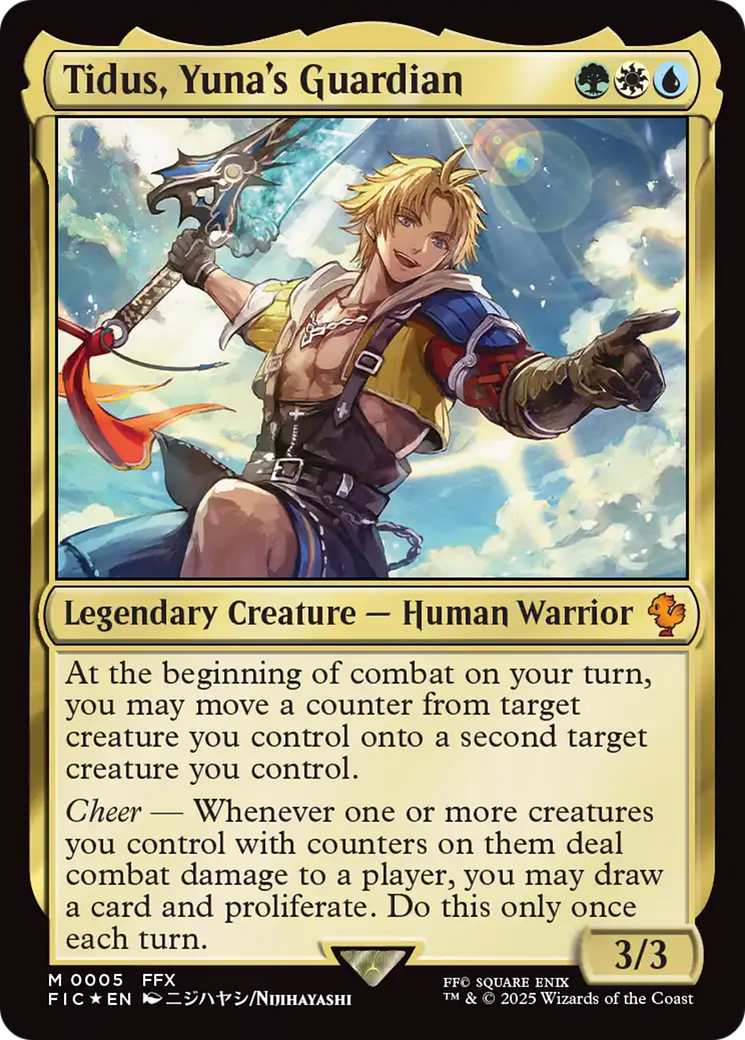 Tidus, Yuna's Guardian [FINAL FANTASY Commander] | Chromatic Games