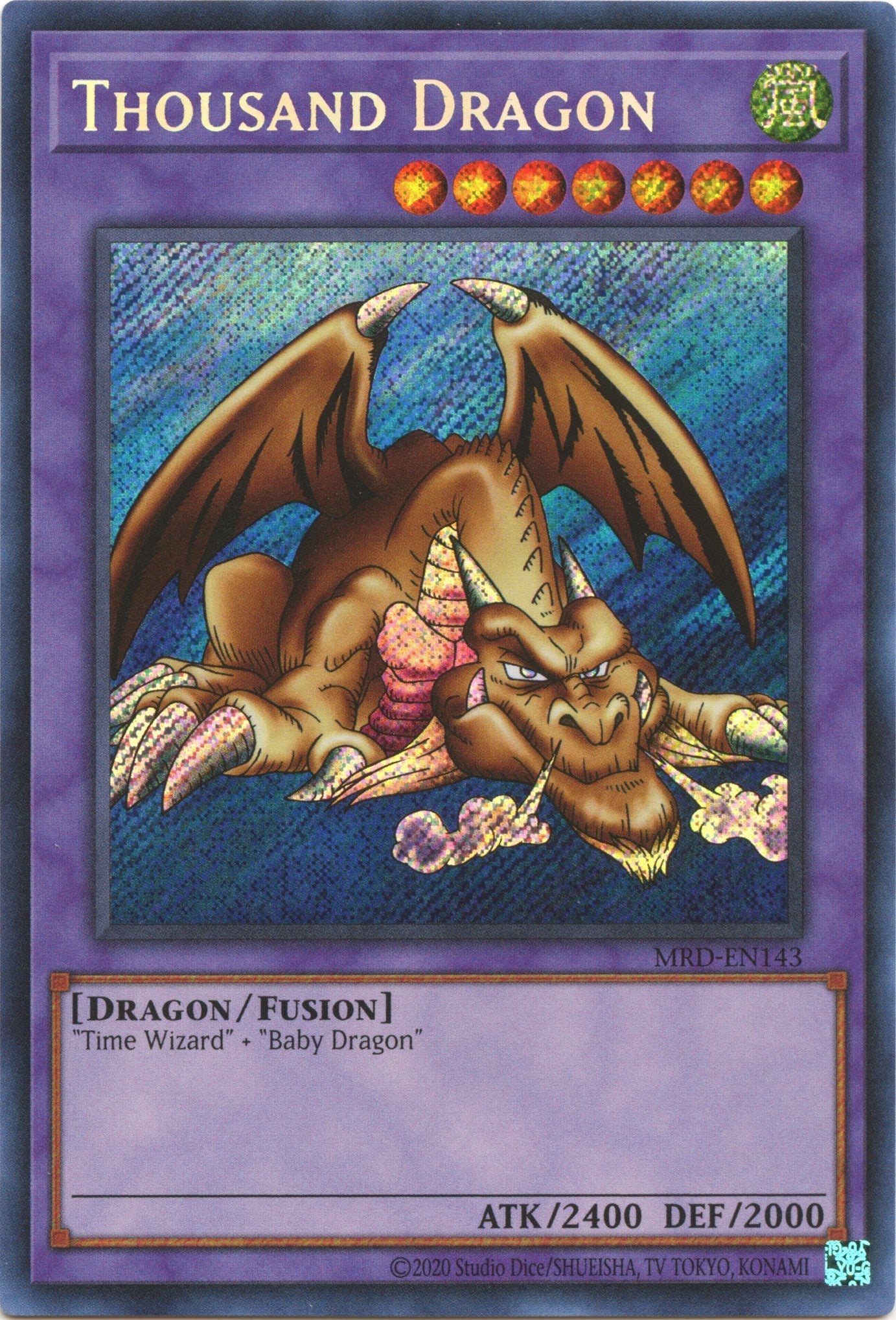 Thousand Dragon (25th Anniversary) [MRD-EN143] Secret Rare | Chromatic Games