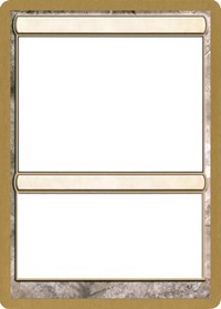 2004 World Championship Blank Card [World Championship Decks 2004] | Chromatic Games