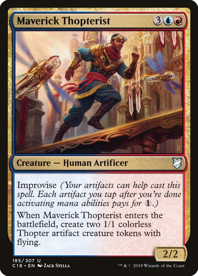 Maverick Thopterist 185/307 (Commander 2018)  | Chromatic Games