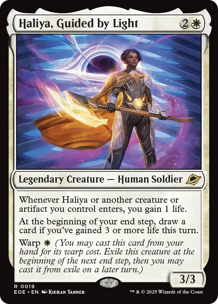Haliya, Guided by Light [Edge of Eternities] | Chromatic Games