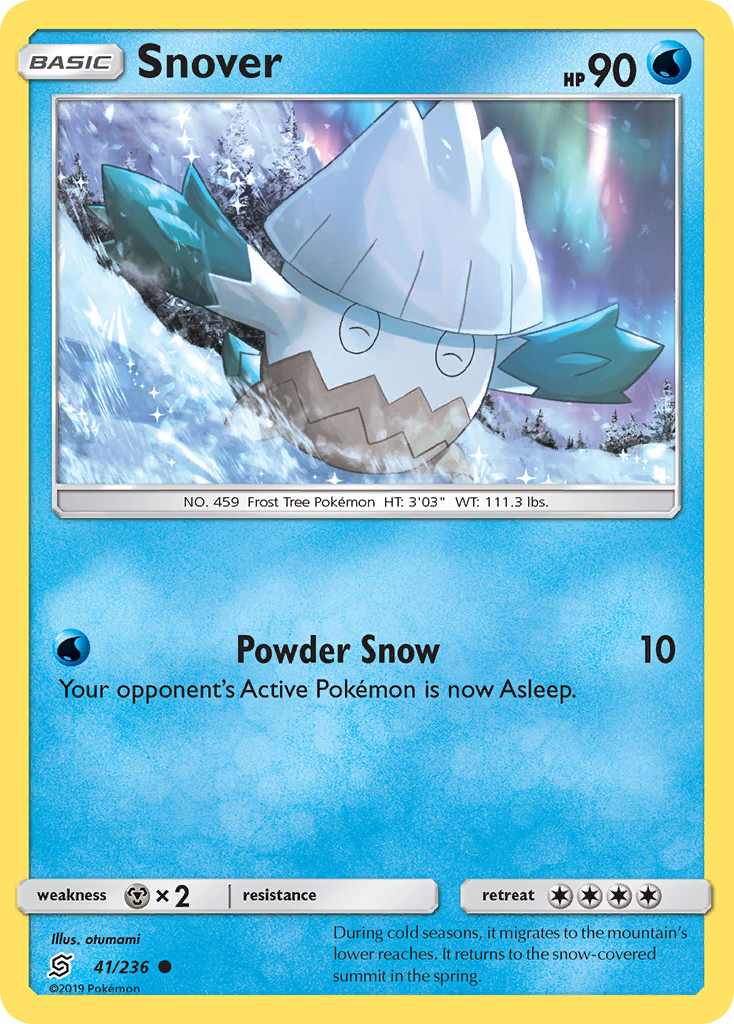 Snover (41/236) [Sun & Moon: Unified Minds] | Chromatic Games