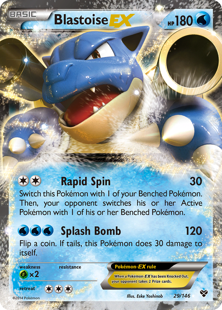 Blastoise EX (29/146) [XY: Base Set] | Chromatic Games