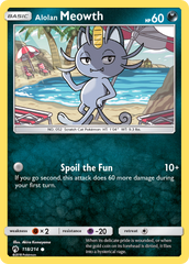 Alolan Meowth (118/214) [Sun & Moon: Lost Thunder] | Chromatic Games