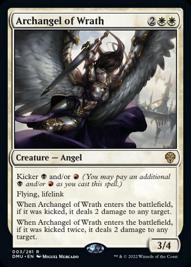 Archangel of Wrath (Promo Pack) [Dominaria United Promos] | Chromatic Games