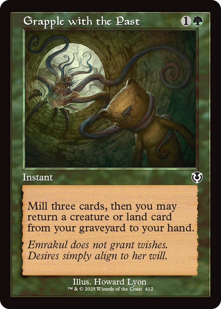 Grapple with the Past (Retro Frame) [Innistrad Remastered] | Chromatic Games