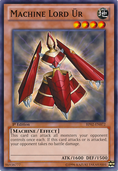 Machine Lord Ur [BP02-EN072] Mosaic Rare | Chromatic Games