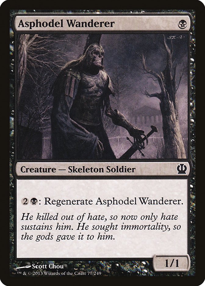 Asphodel Wanderer 77/249 (Theros)  | Chromatic Games