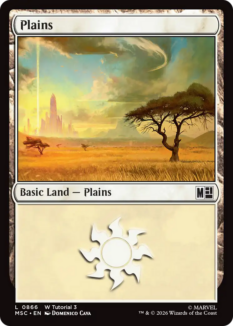 Plains (0866) [Marvel Super Heroes Commander] | Chromatic Games