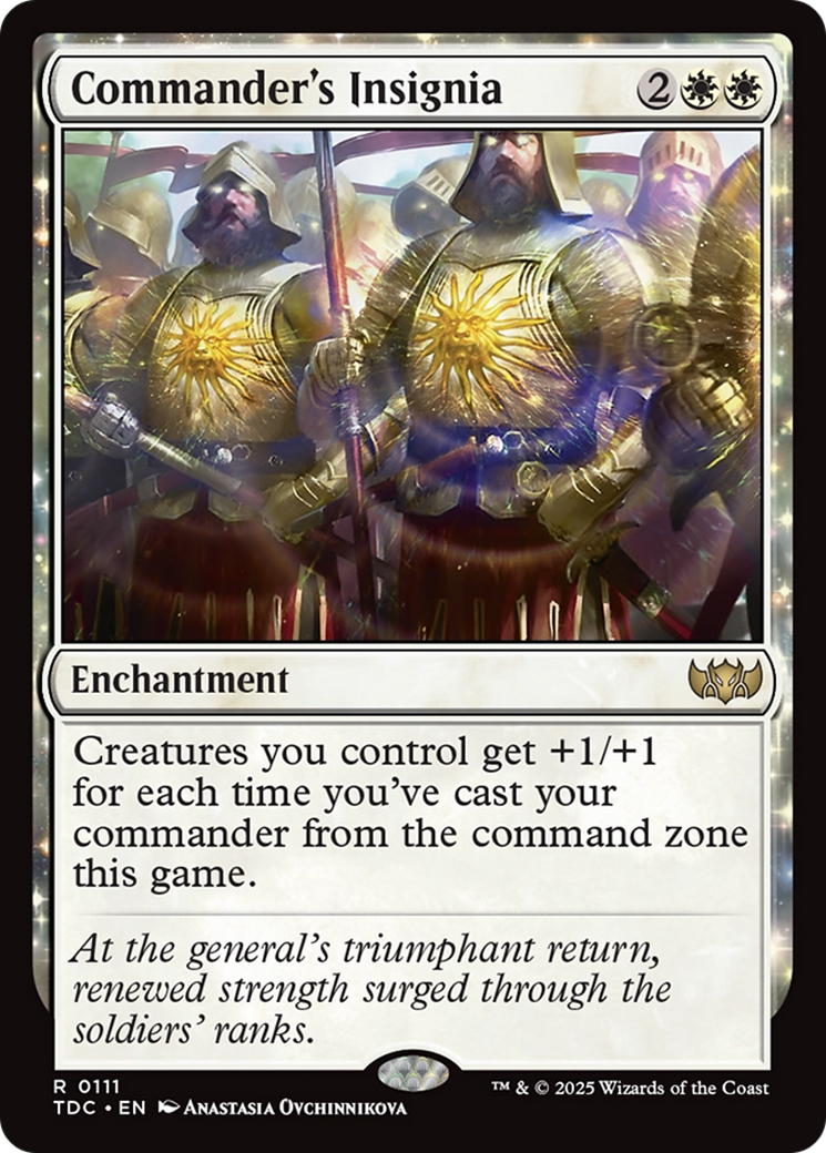 Commander's Insignia [Tarkir: Dragonstorm Commander] | Chromatic Games