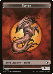 Saproling // Sliver Double-Sided Token [The List] | Chromatic Games