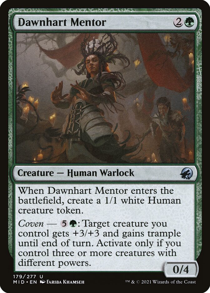 Dawnhart Mentor 179/277 (Innistrad: Midnight Hunt)  | Chromatic Games