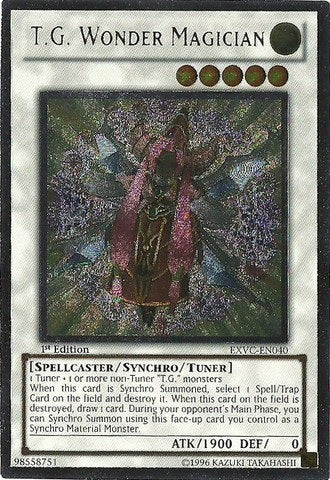 T.G. Wonder Magician [EXVC-EN040] Ultimate Rare | Chromatic Games