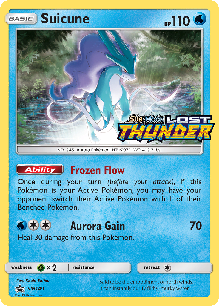 Suicune (SM149) [Sun & Moon: Black Star Promos] | Chromatic Games