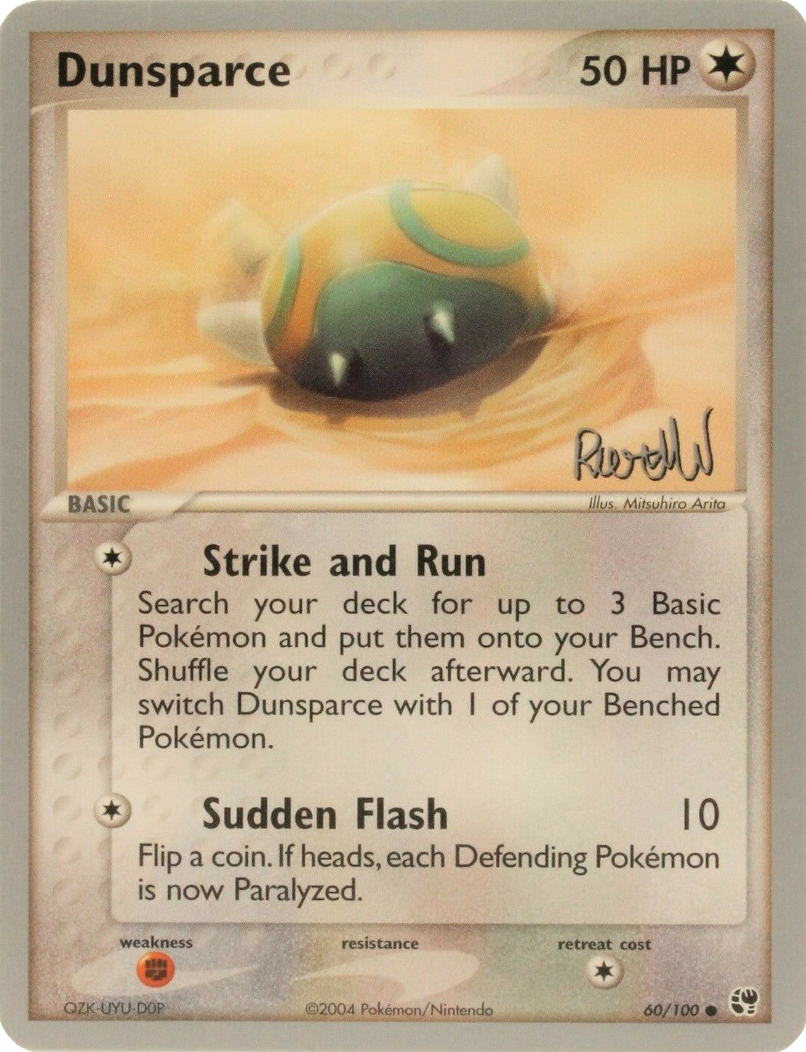 Dunsparce (60/100) (Rocky Beach - Reed Weichler) [World Championships 2004] | Chromatic Games