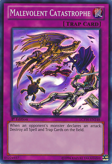 Malevolent Catastrophe [LCYW-EN148] Super Rare | Chromatic Games