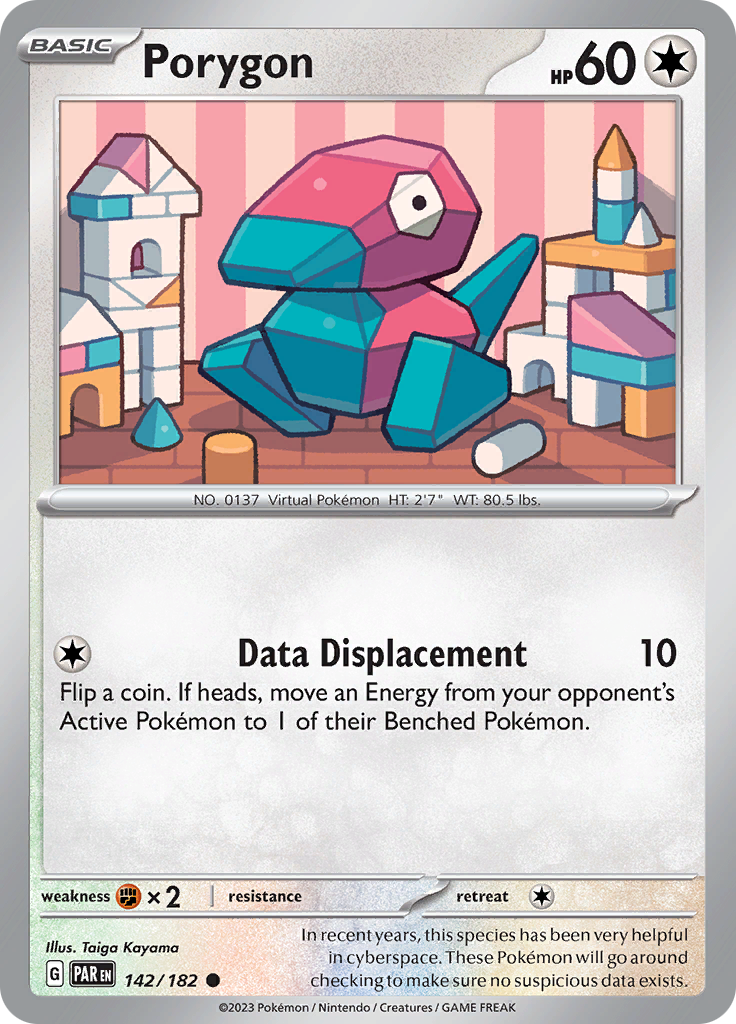 Porygon (142/182) [Scarlet & Violet: Paradox Rift] | Chromatic Games