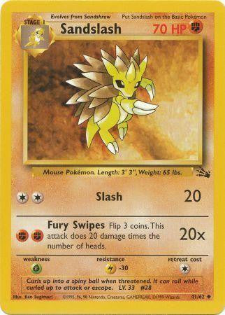 Sandslash (41/62) [Fossil Unlimited] | Chromatic Games