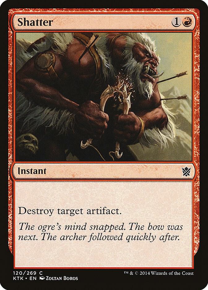 Shatter 120/269 (Khans of Tarkir)  | Chromatic Games